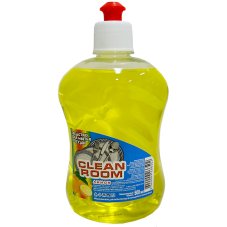 Средство для мытья посуды Clean Room, лимон, п/б, 500мл